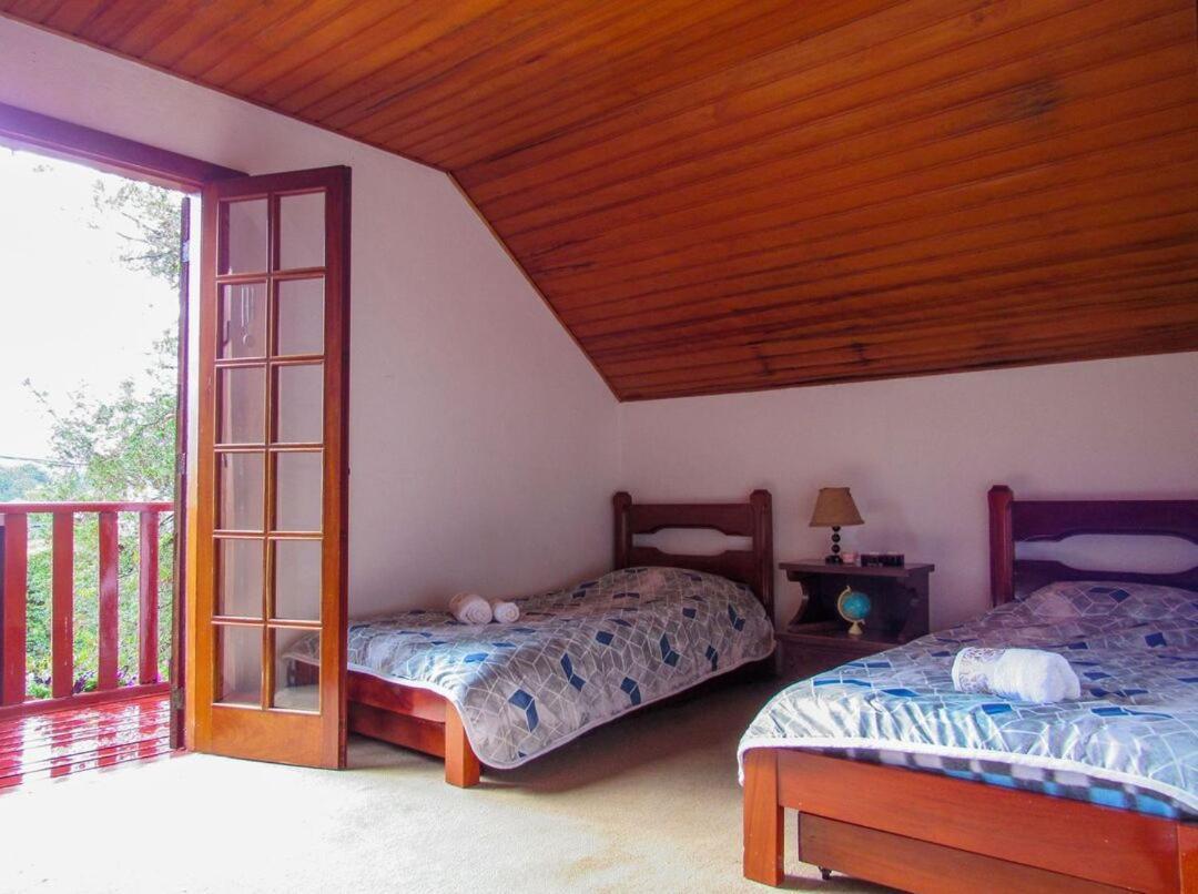 Chale Com Lareira E Wi-Fi Em Campos Do Jordao - Sp Villa Eksteriør billede