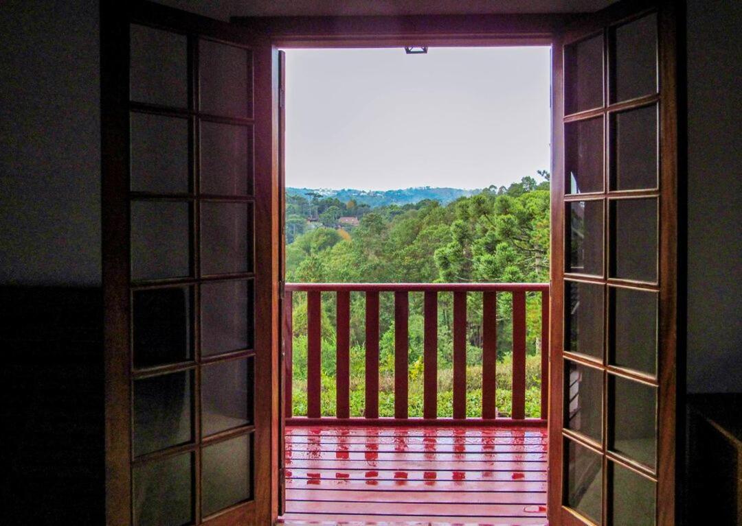 Chale Com Lareira E Wi-Fi Em Campos Do Jordao - Sp Villa Eksteriør billede