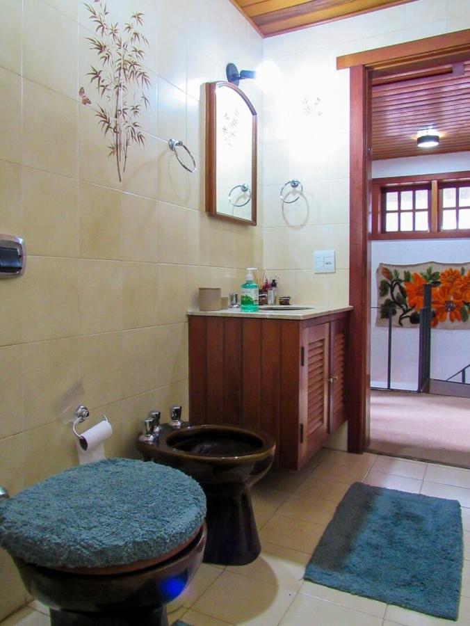 Chale Com Lareira E Wi-Fi Em Campos Do Jordao - Sp Villa Eksteriør billede