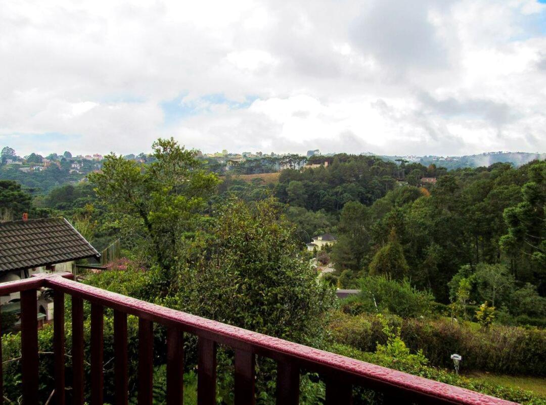 Chale Com Lareira E Wi-Fi Em Campos Do Jordao - Sp Villa Eksteriør billede